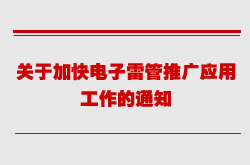 关于加快电子雷管推广应用工作的通知